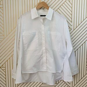 Stella Carakasi Wear Anywhere Shirt Cotton Poplin button down natural lux S/M